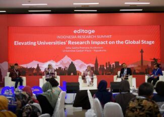 Diskusi panel di Indonesia Research Summit